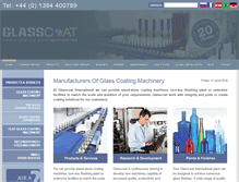 Tablet Screenshot of glasscoat.co.uk